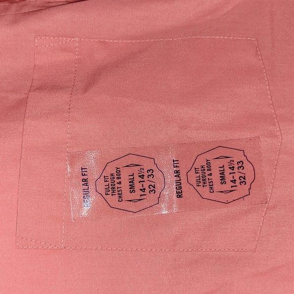 Arrow USA 1851 Cyclamen Regular Fit Long Sleeve Dress Shirt Small 14-14.5 32/33 - Picture 15 of 16